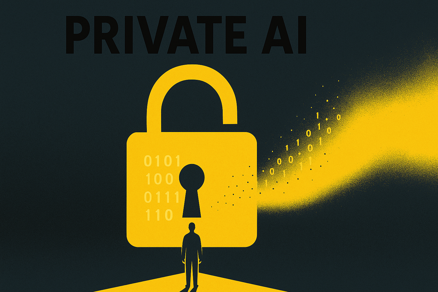Private AI concept illustration